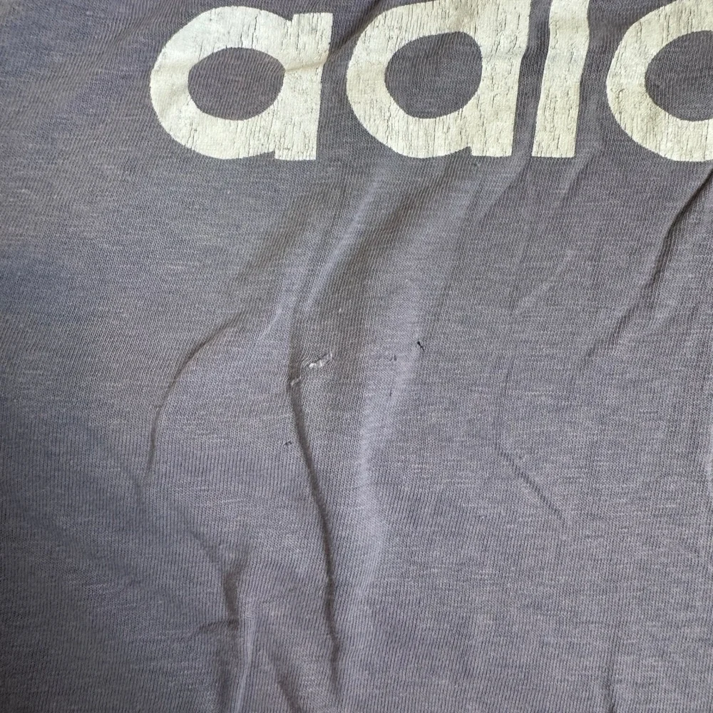 VTG 80s Adidas Body Tank Top Shirt‎ Mens Large Gray Preowned Faded USA